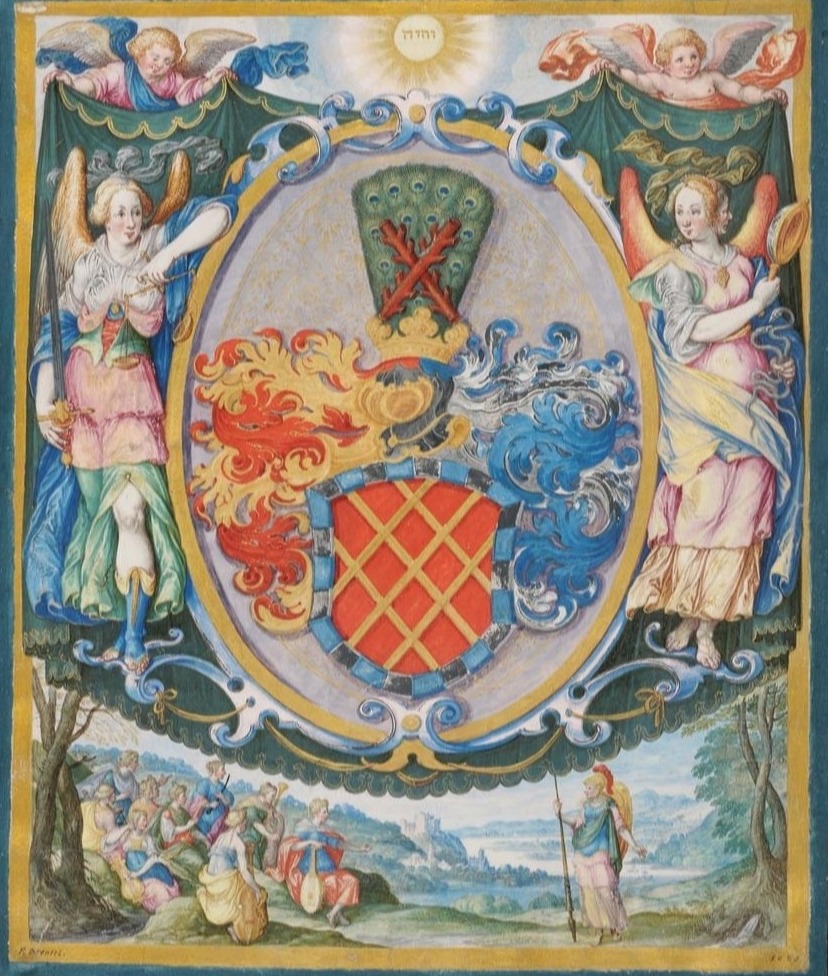 Friedrich Brentel, 1628. Gouache sur parchemin | Cabinet des Estampes et des Dessins