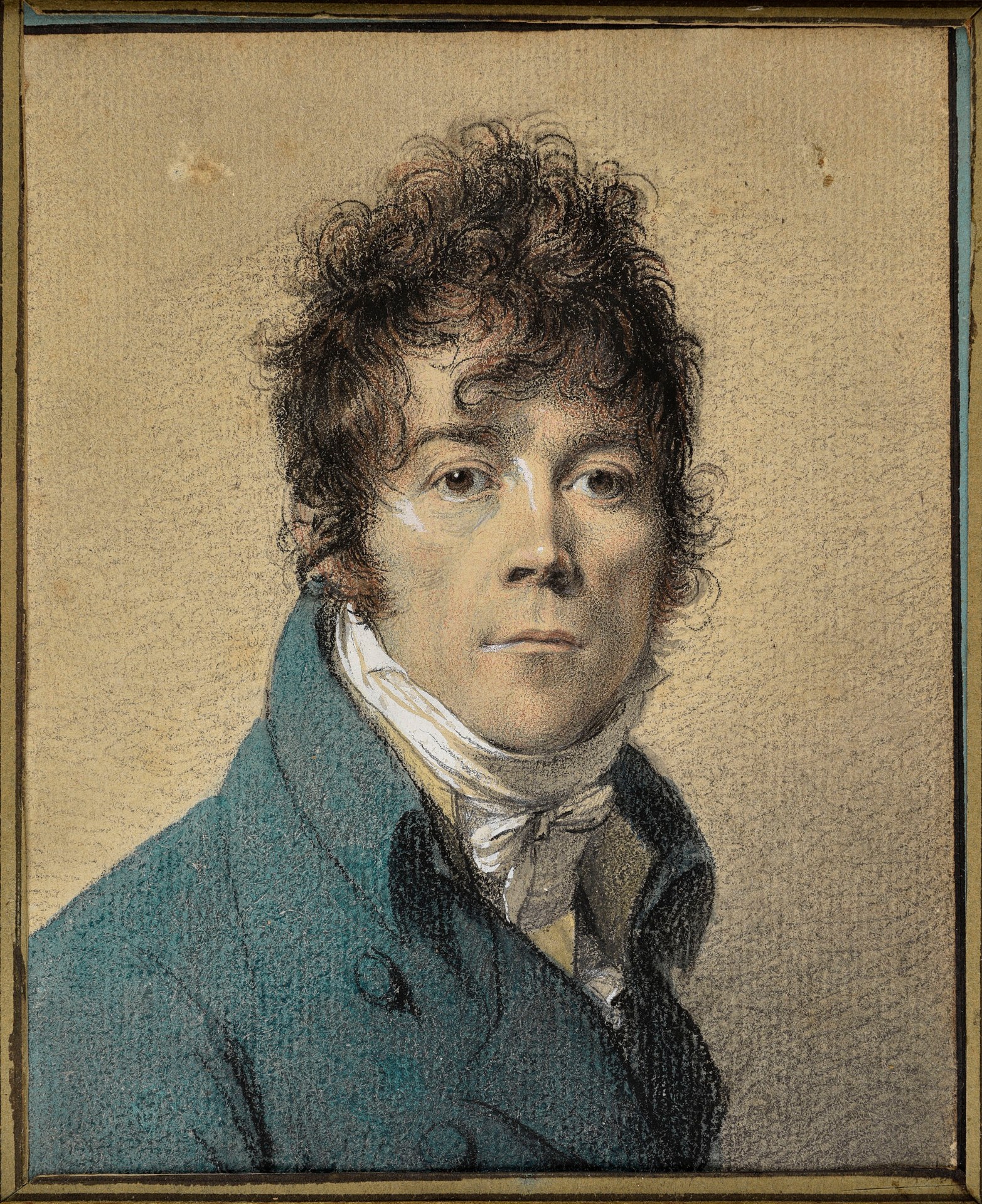 Jean-Urbain Guérin, 1803, Paris. Dessin sur papier, pastel, mine de plomb | Cabinet des Estampes et des Dessins