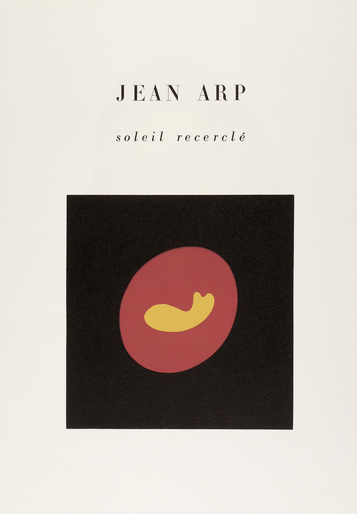 Jean Arp, 1965, papier, Bibliothèque des musées de Strasbourg