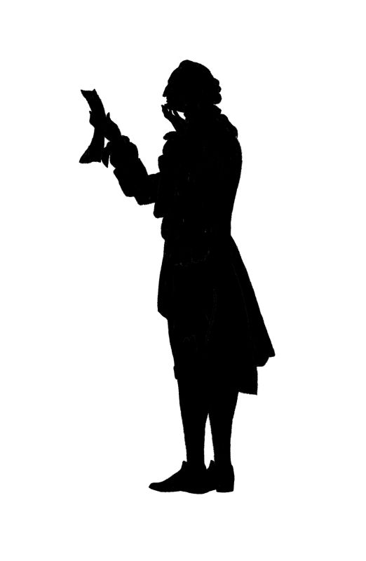 Silhouette de papier découpé