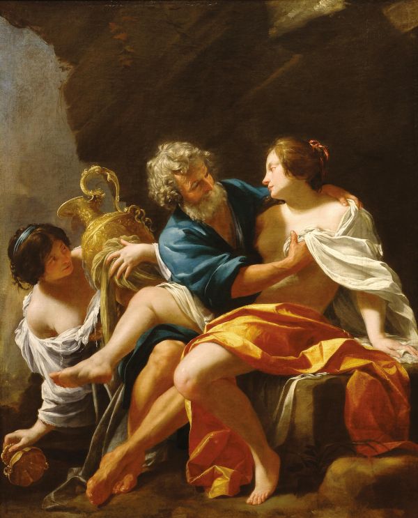 Loth et ses filles de Simon Vouet